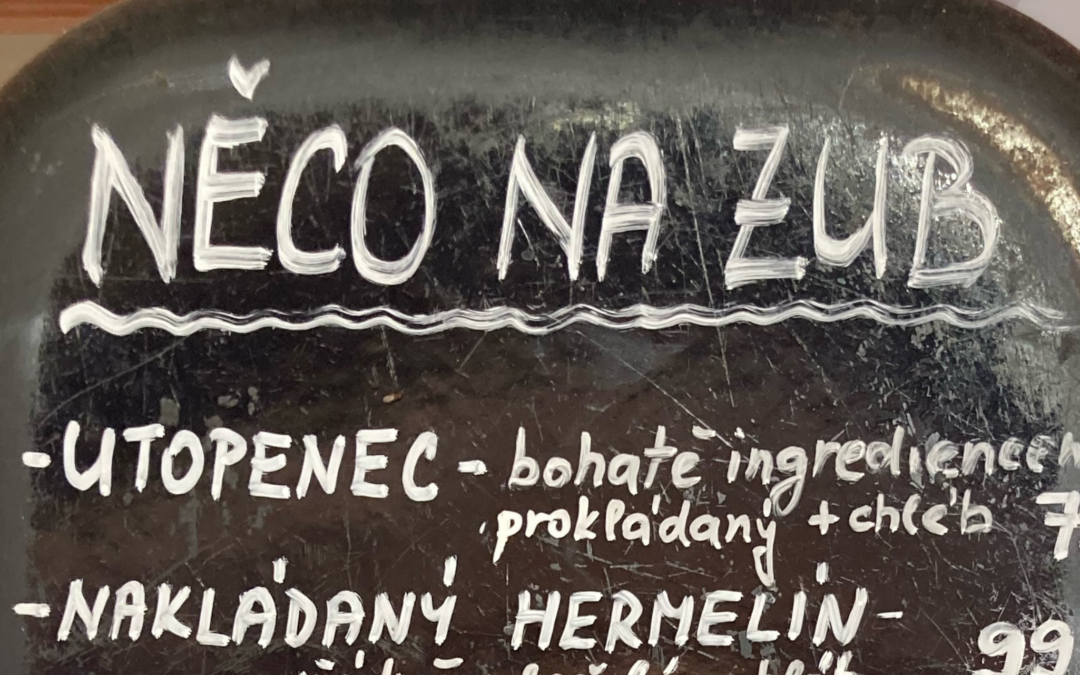 Podzimní nabídka jídla u Vrátek