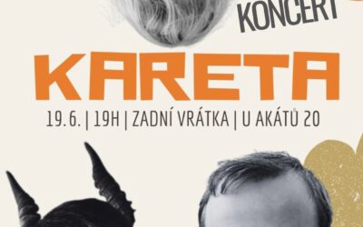 Koncert tria KARETA 19.6.2026 19-21h.