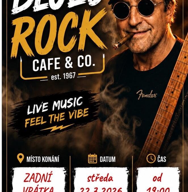Středa 22.7. 19 – 22 koncert Ray Guitar