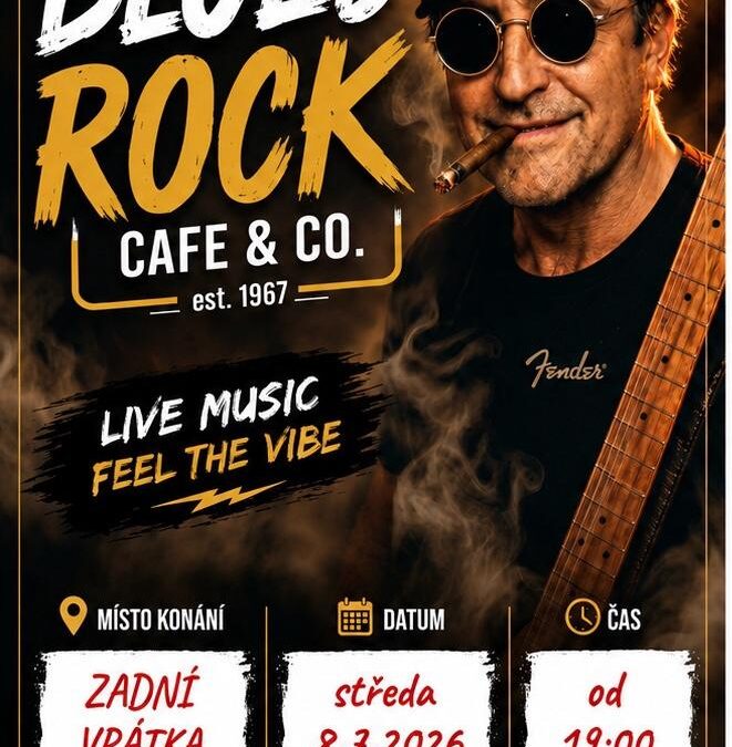 Středa 8.7. 19 – 22 koncert Ray Guitar