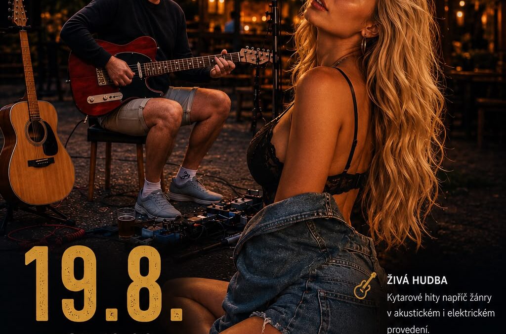 Ve středu 19.8. koncert Ray Guitara u Vrátek