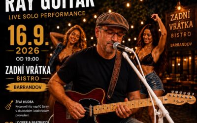 Ve středu 16.9. poslední letošní koncert Ray Guitara u Vrátek